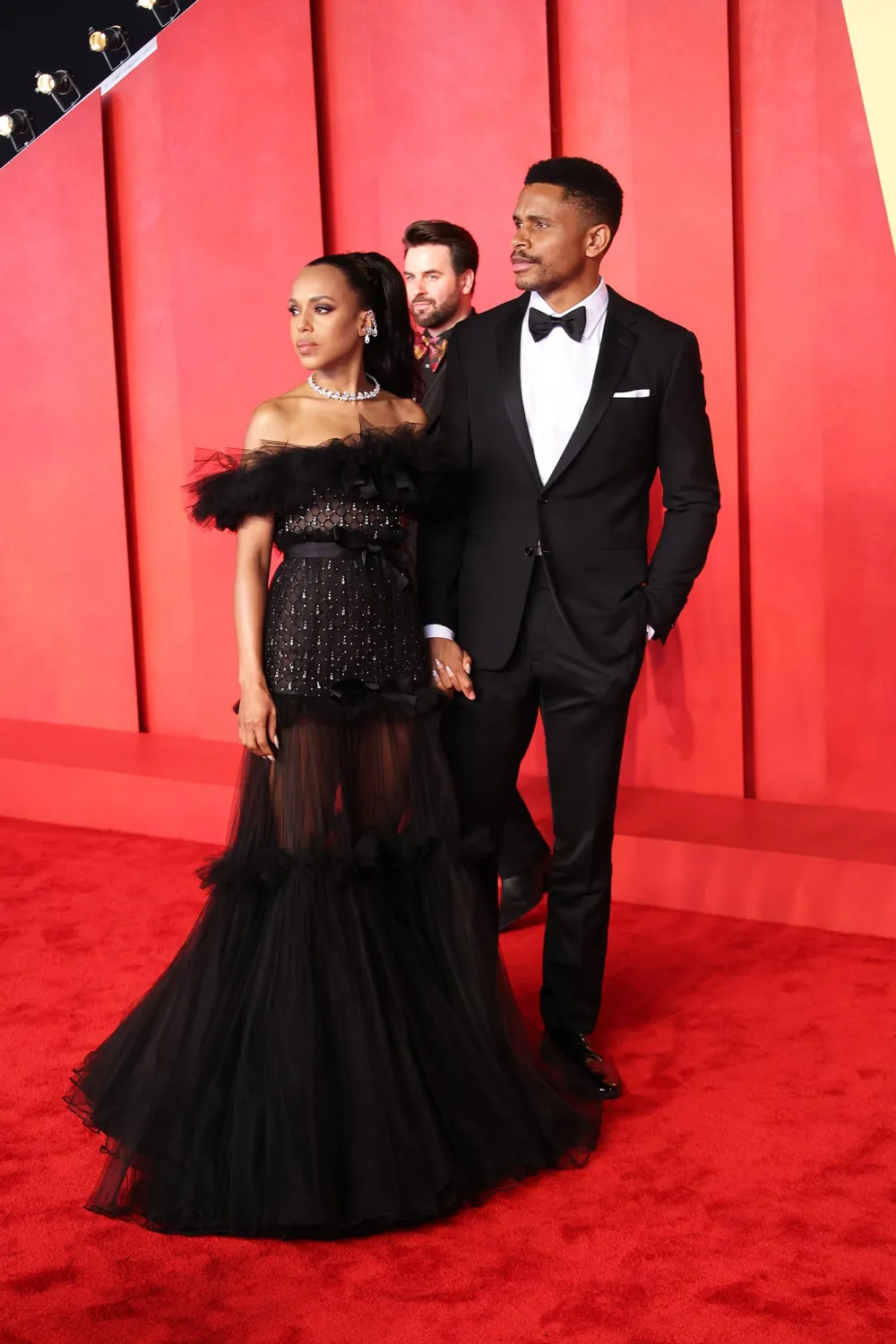 Kerry Washington and Husband Attend Ralph Lauren Show