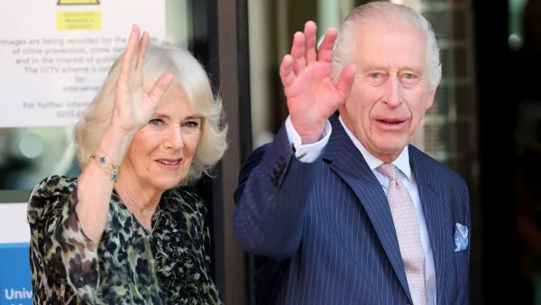 King Charles visits cancer centre as public engagements resume