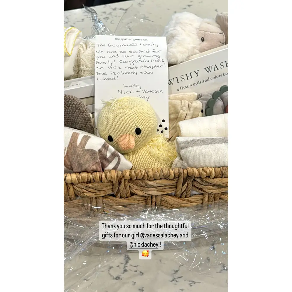 Nick and Vanessa Lachey Send &lsquo;Thoughtful&rsquo; Baby Gift to &lsquo;Love Is Blind&rsquo; Couple Zack and Bliss