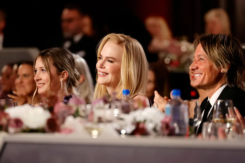 Nicole Kidman and Keith Urban&rsquo;s Daughters Pose With Their Parents at AFI Life Achievement Award Gala