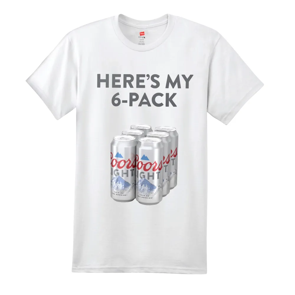 Patrick Mahomes Embraces His Dad Bod in Coors Light Shirt