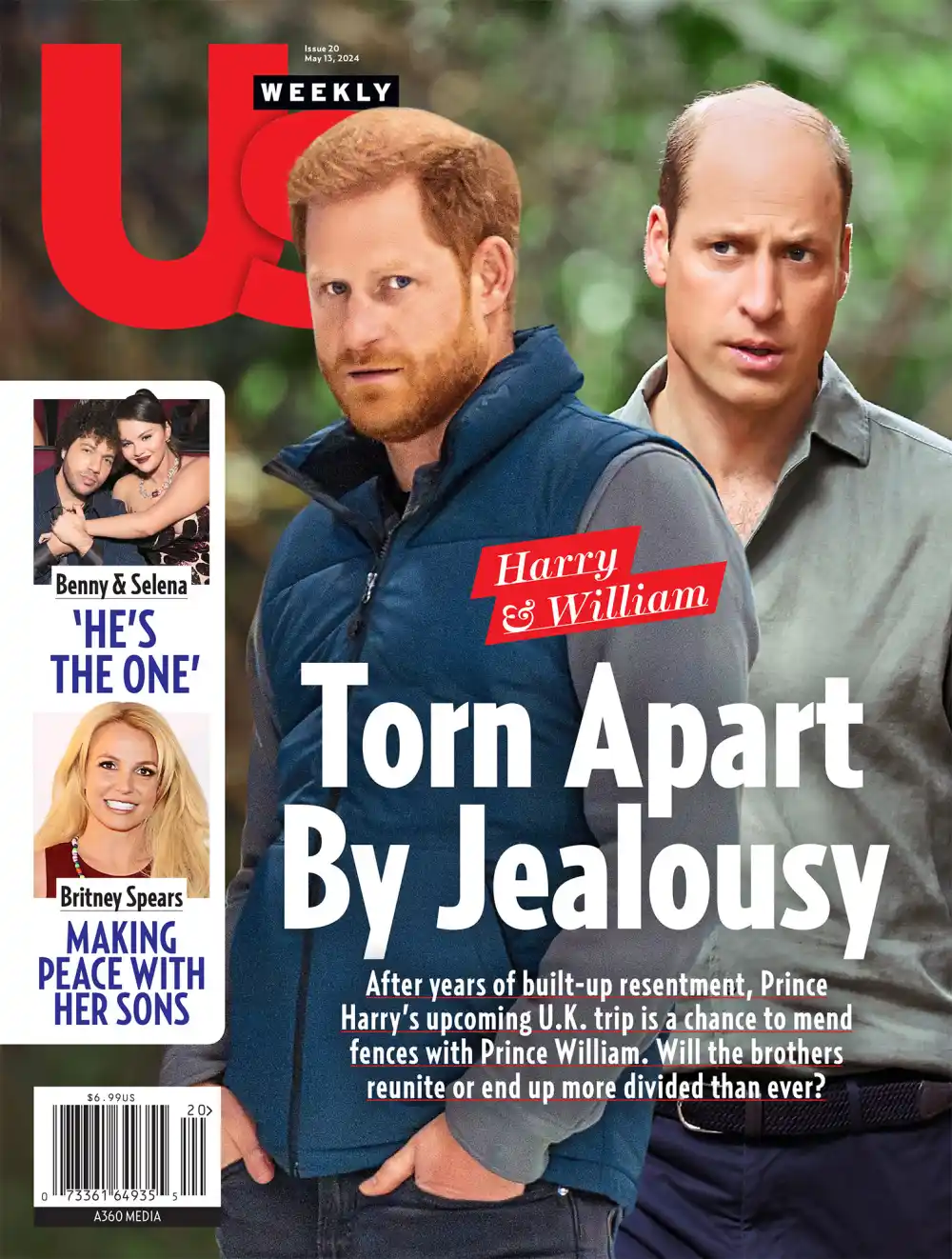 Prince Harry and Prince William Luxury Handbag Shopping 2420 Cover