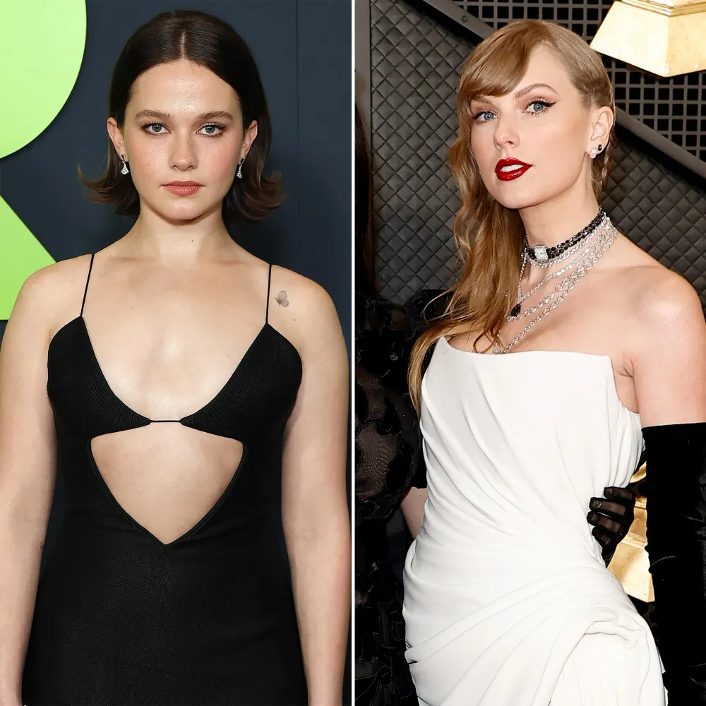 Priscilla Star Cailee Spaeny Was Starstruck Meeting Taylor Swift at Golden Globes 354
