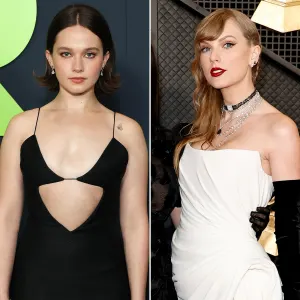 Priscilla Star Cailee Spaeny Was Starstruck Meeting Taylor Swift at Golden Globes 354