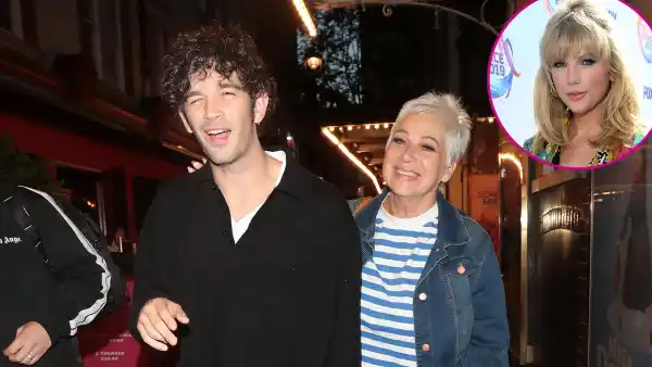Matty Healy Mom Denise Welch Jokingly Responds to Taylor Swift New Album