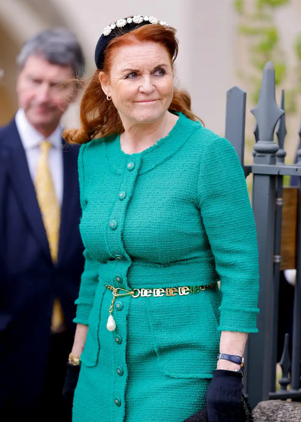 Sarah Ferguson Tells Fans to 'Share Light and Laughter' After Attending Royal Family Easter Service