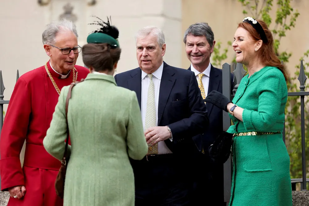 Sarah Ferguson Tells Fans to 'Share Light and Laughter' After Attending Royal Family Easter Service