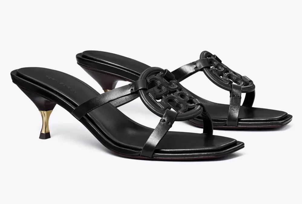 Tory Burch Miller Bomb&eacute; Low Heel Sandal