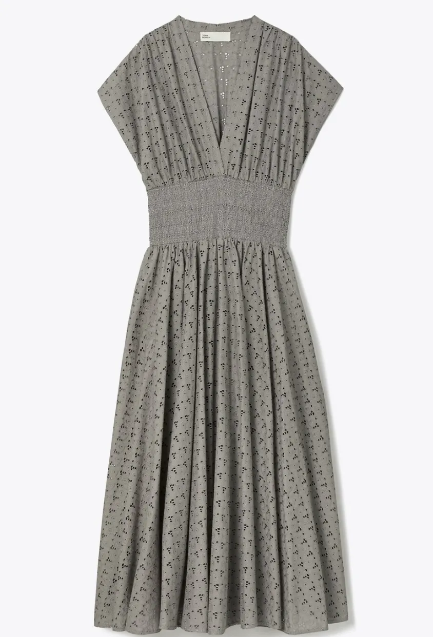 Tory Burch Cotton Eyelet Dress