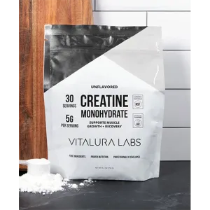 Vitalura Labs Unflavored Creatine Monohydrate