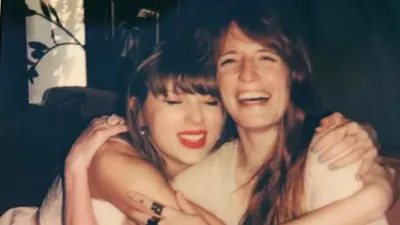 Taylor Swift and Florence Welch s Friendship Timeline From Pals to Tortured Poets Collaborators 067