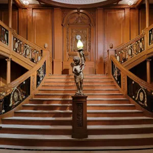 a picture from inside the Titanic