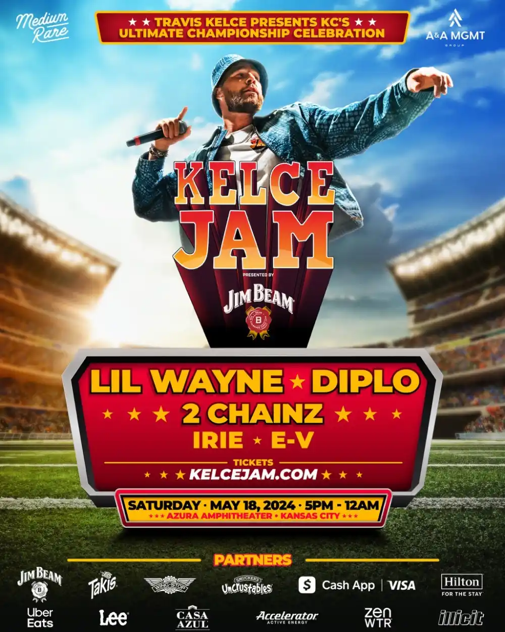 Who Is Performing at Travis Kelce s 2nd Annual Kelce Jam See the Lineup