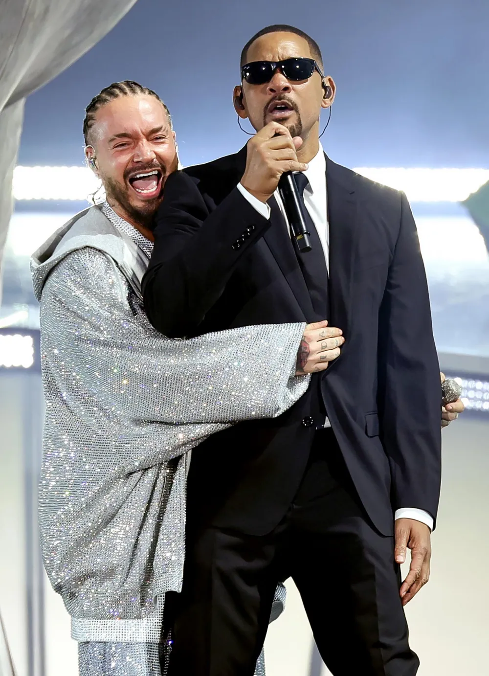 Will Smith Brings Back the &lsquo;Men in Black&rsquo; for Surprise Performance During J Balvin&rsquo;s Coachella Set