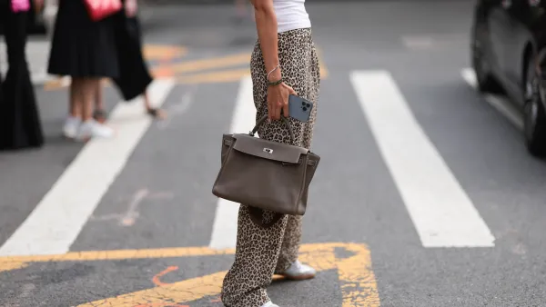 Animal Print Pants