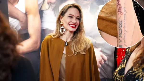 Angelina Jolie Gets Special Tattoo in Honor of The Outsiders