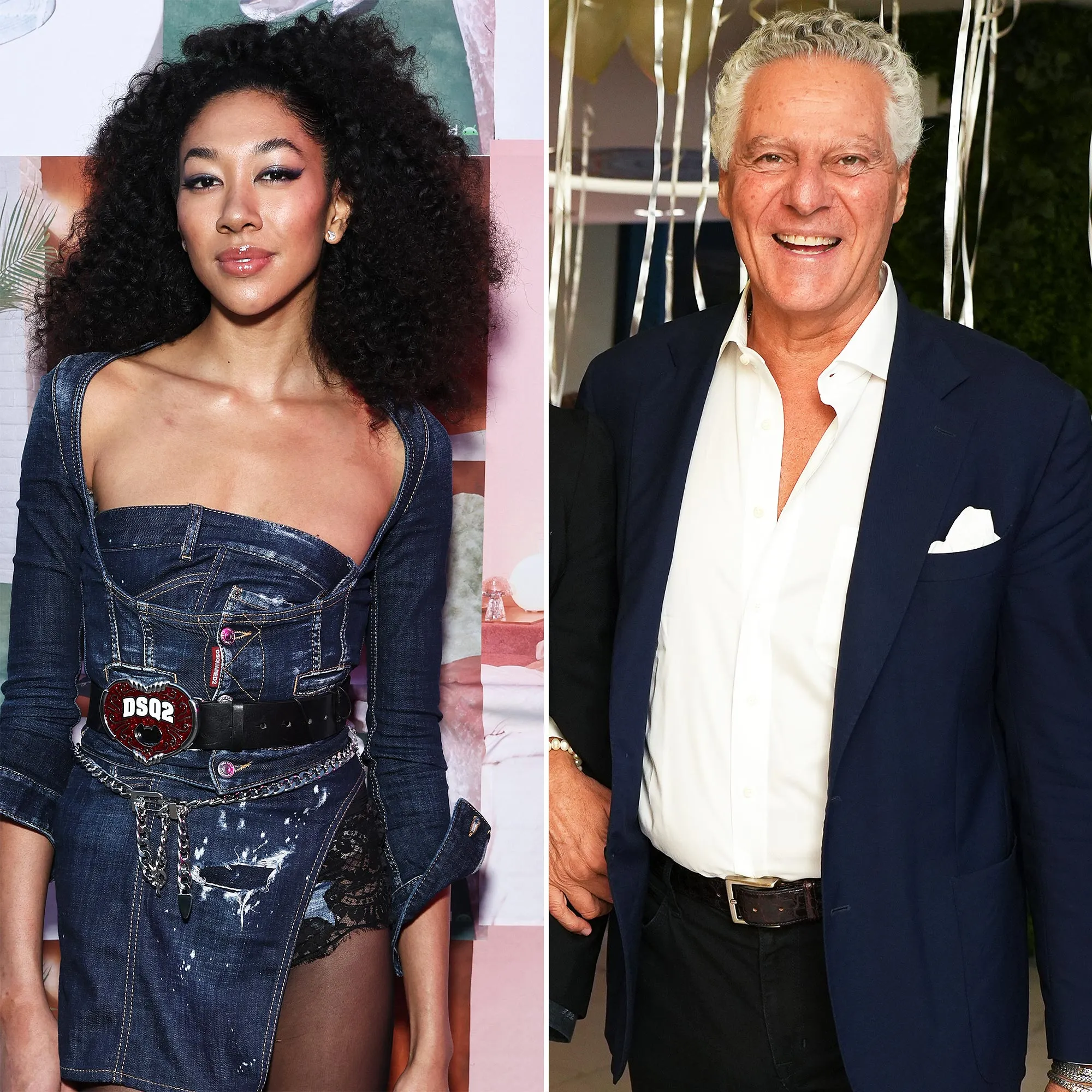 Aoki Lee Simmons 21 and Restaurateur Vittorio Assaf 64 Debut Romance With Beach PDA