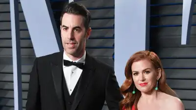 Sacha Baron Cohen and Isla Fisher Fought Bitterly Over Parenting Duties Professional Demands