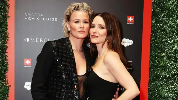 Sophia Bush and Ashlyn Harris Cuddle at WHCD Afterparty After Red Carpet Debut