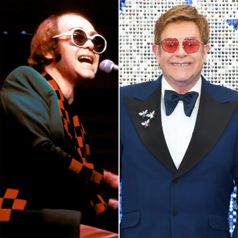 Elton John Through the Years