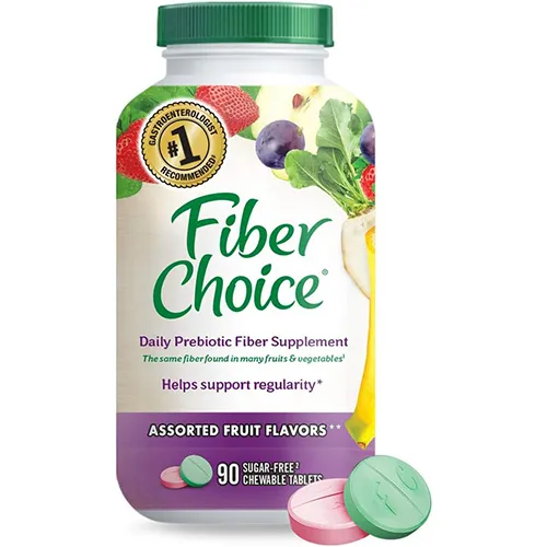 Fiber Choice Daily Prebiotic Fiber Chewable Tablets