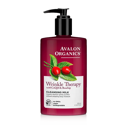 Avalon Organics Wrinkle Therapy Cleansing Milk