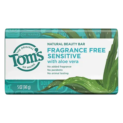 Tom&rsquo;s of Maine Natural Beauty Bar Fragrance Free Sensitive
