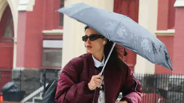 Irina Shayk in New York City on April 3, 2024.