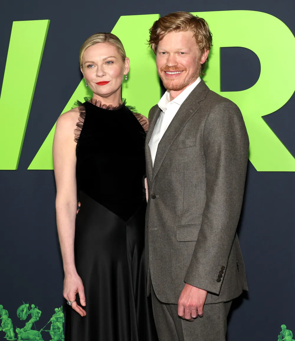 Kirsten Dunst and Husband Jesse Plemons Enjoy Date Night at &lsquo;Civil War&rsquo; Movie Premiere