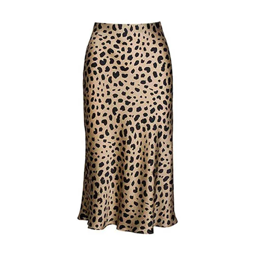 Leopard Print Skirt