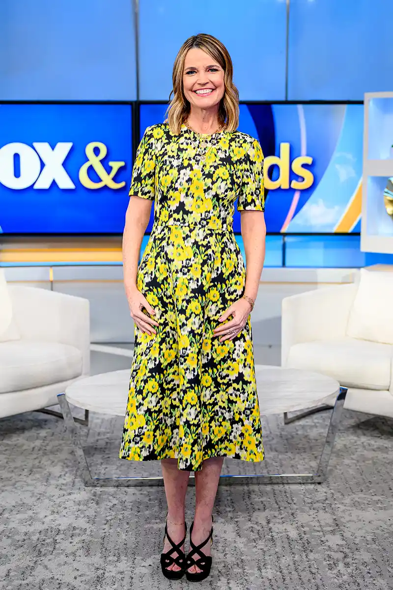 Savannah Guthrie visits 'Fox & Friends' on February 27, 2024.