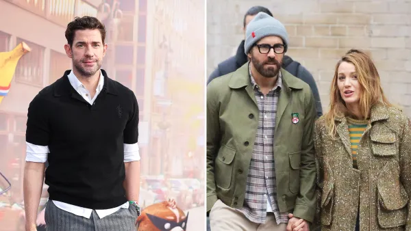 John Krasinski Jokes He Used Emotional Blackmail to Get Blake Lively to Join Ryan Reynolds in IF