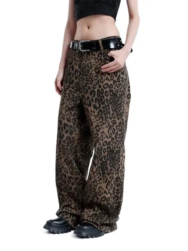 Aelfric Eden Leopard Print Jeans