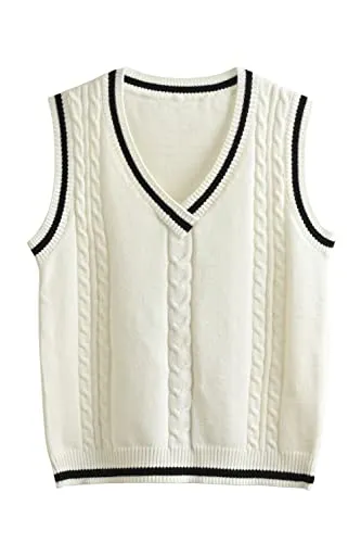 Hyipels V-Neck Sweater Vest