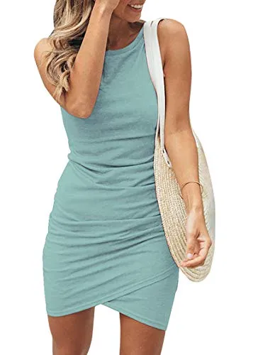 BTFBM Sleeveless Tank Dresses