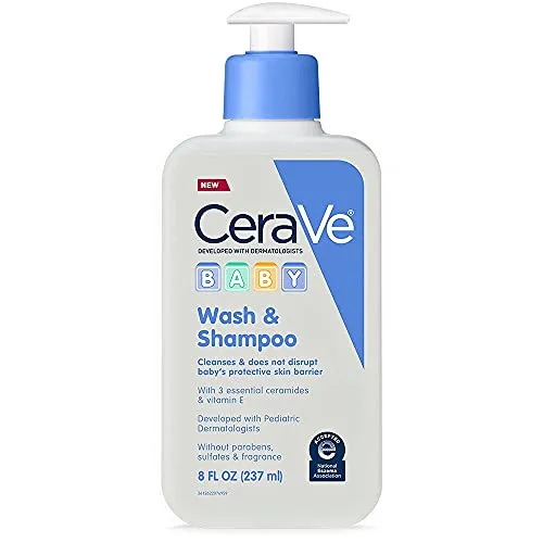 Best Runner-Up for Babies: CeraVe Baby Wash & Shampoo