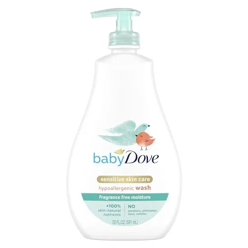 Best for Babies: Baby Dove Sensitive Skin Hypoallergenic Body Wash