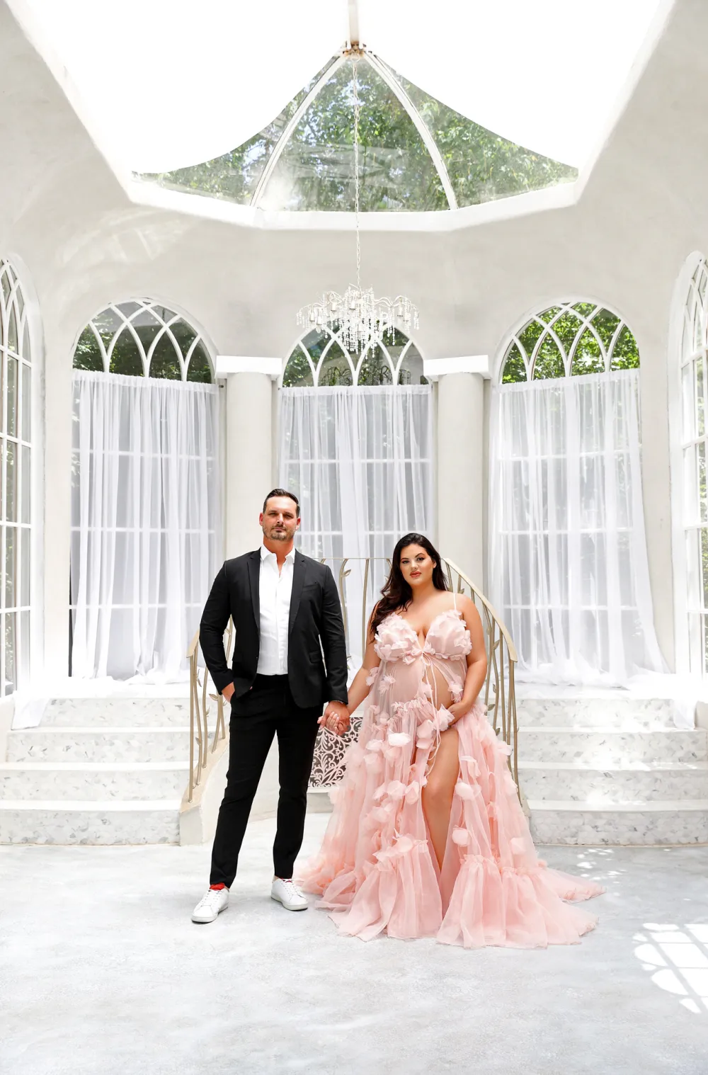 Alexa Alfia and Brennon Lemieux revealed they are having a baby girl