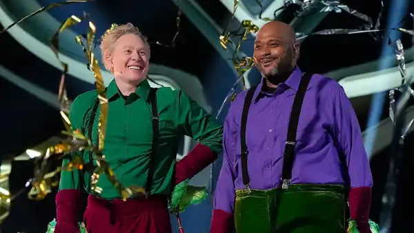 American Idol s Ruben Studdard and Clay Aiken Almost Forgot They Were on The Masked Singer 525