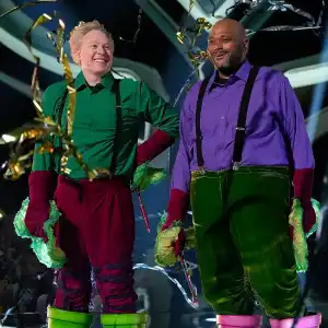 American Idol s Ruben Studdard and Clay Aiken Almost Forgot They Were on The Masked Singer 525