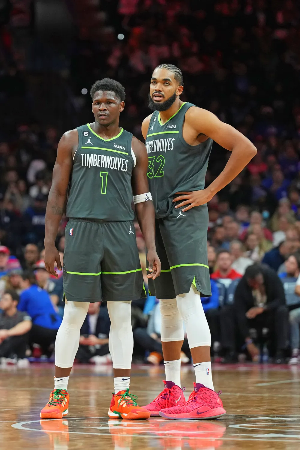 Anthony Edwards and Karl-Anthony Towns Best Press Conference Moments