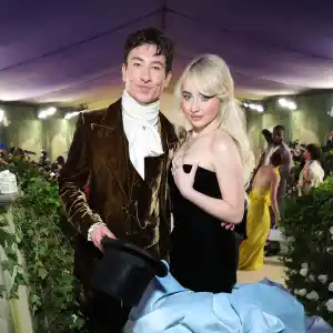 Barry Keoghan and Sabrina Carpenter Pose Together Inside 2024 Met Gala After Entering Separately 743