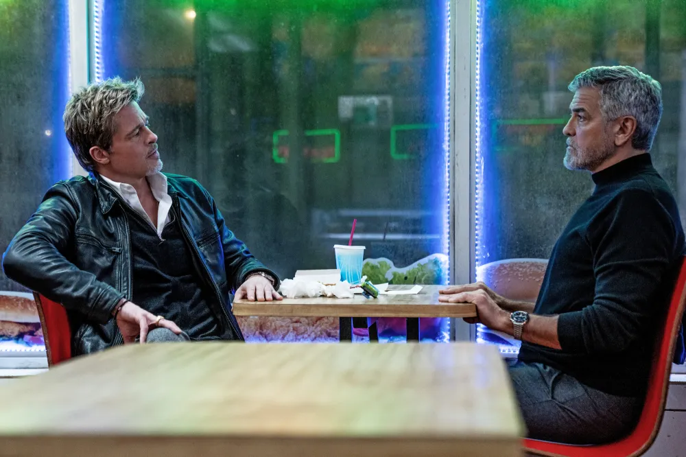 Brad Pitt and George Clooney Reunite Once Again in Wolfs Trailer