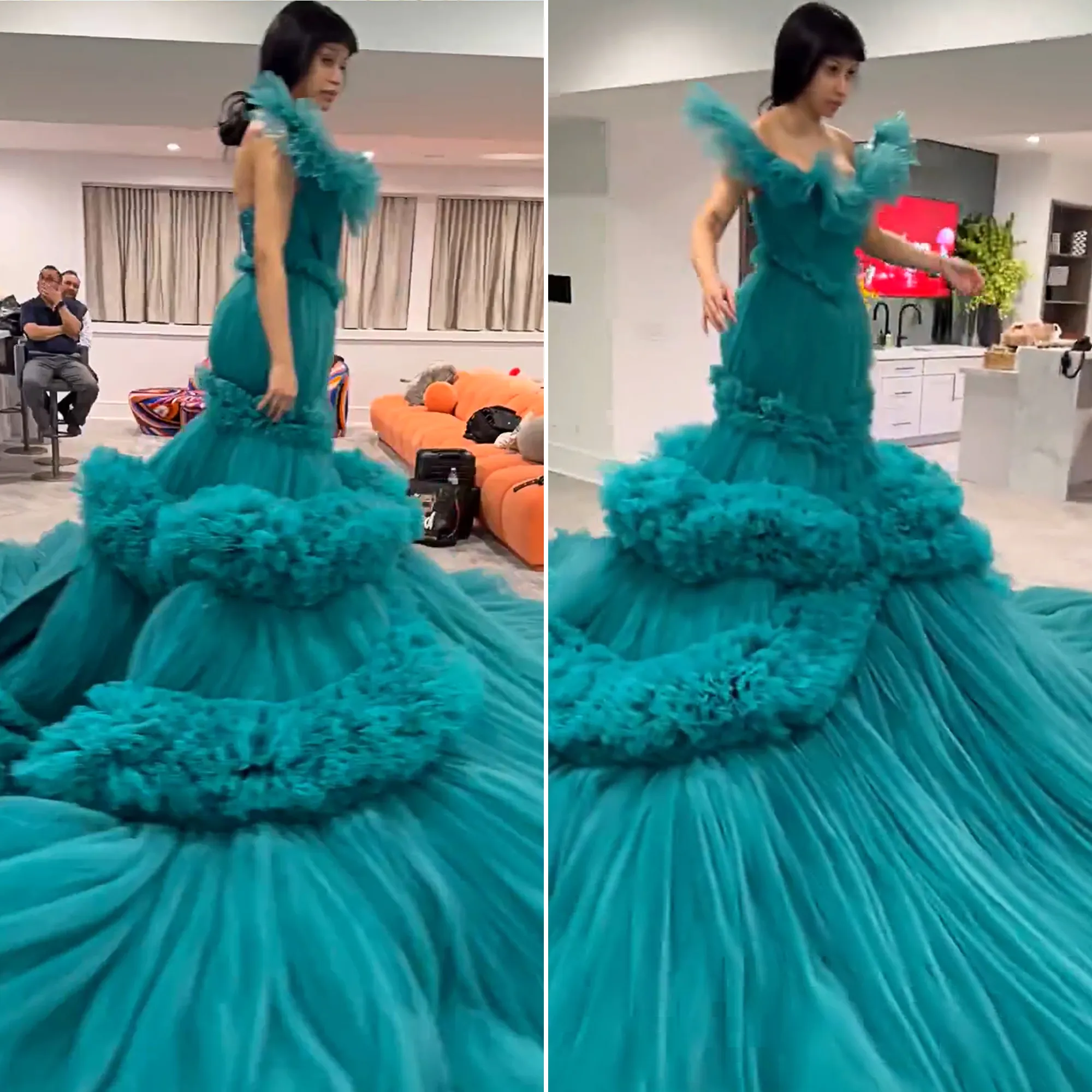 Cardi B Nearly Wore a Green Version of Her Met Gala Dress