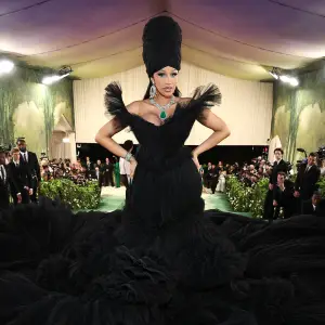 Cardi B Under Fire for Not Saying Met Gala Dress Designer’s Name