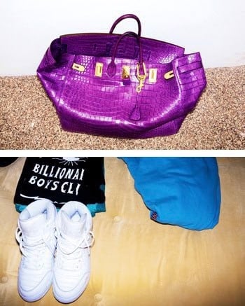 men celebs wearing hermes bags