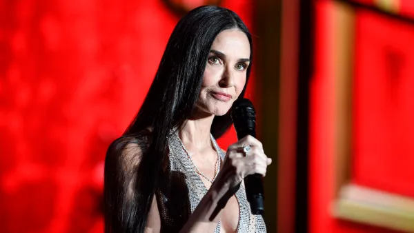 Demi Moore Calls Out Audience Member During Cher Introduction