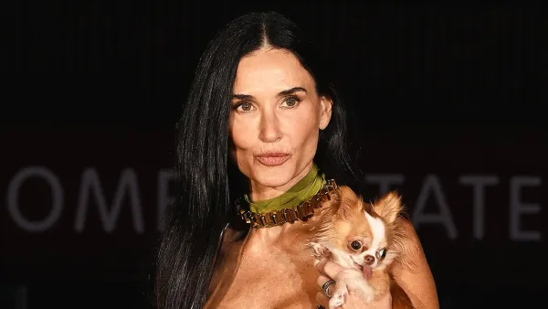 Demi Moore at Gucci Show