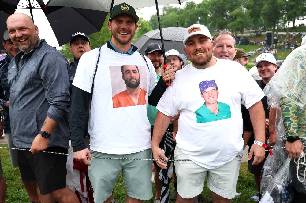 Fan Finds a Way to Wear Scottie Scheffler&rsquo;s Mugshot to PGA Hours After Arrest
