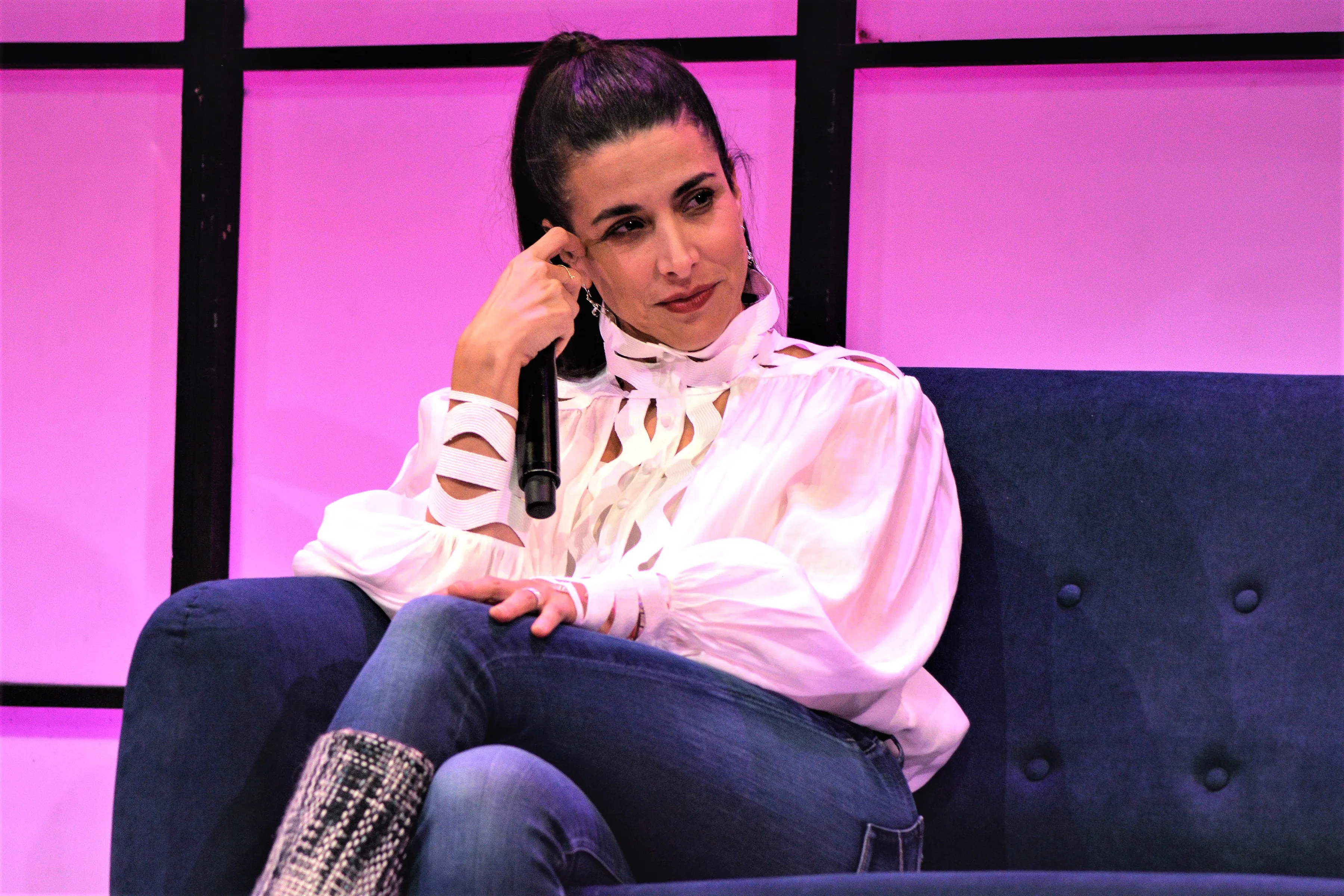 Verónica Toussaint, actriz mexicana